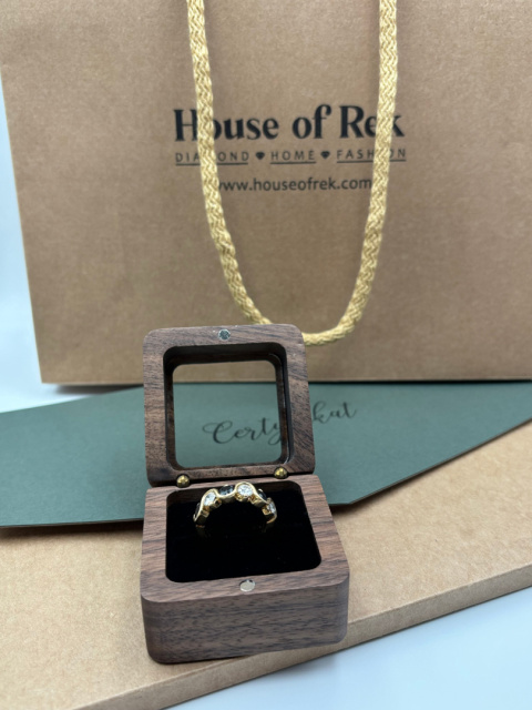 Półobrączka 1,35ct + 0,90ct Półobrączka 1,35ct + 0,90ct