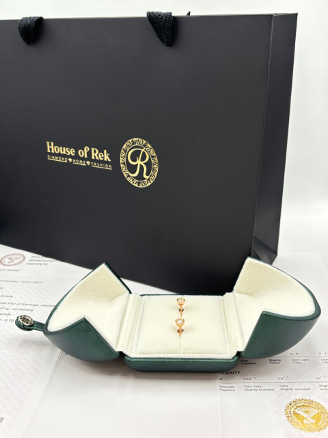 Kolczyki / 0,70 ct IGI Kolczyki / 0,70 ct IGI